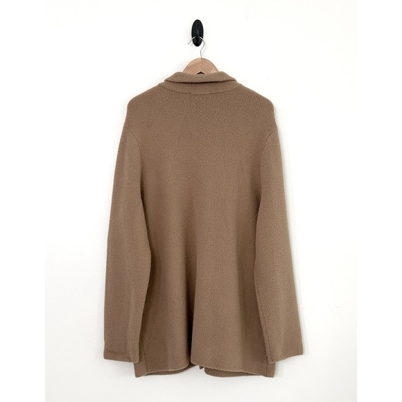 Ann Taylor Women's Size XL Camel Brown Long Sleeve Sweater Blazer Jacket NWOT - Picture 6 of 14